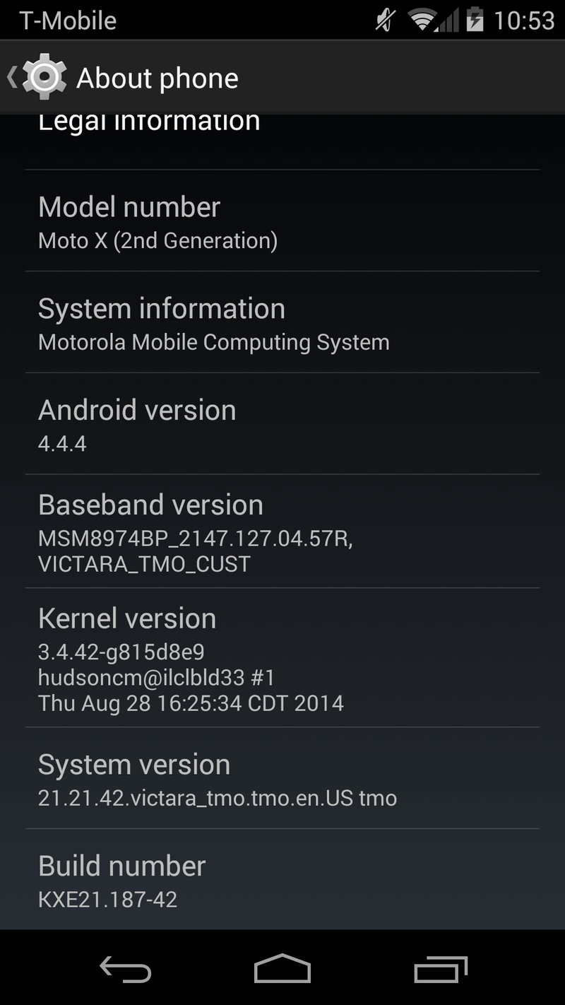 Illustration for article titled Android Device Review: Moto X (2nd Gen.)